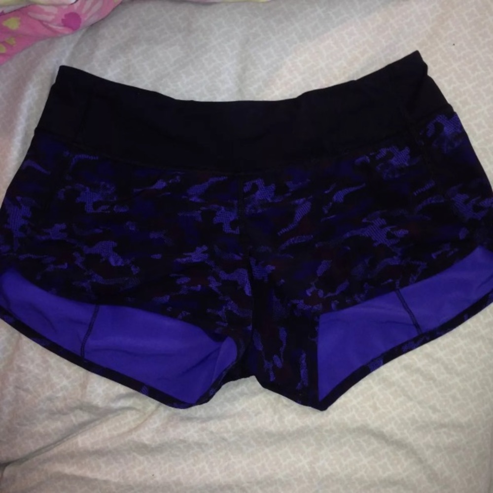 SOLD lululemon speed shorts